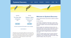 Desktop Screenshot of dyslexiadiscovery.com
